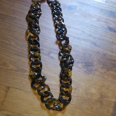 Collar largo Lucite color natural de Liz Claiborne bisutería nuevo  Foto 1 de 3