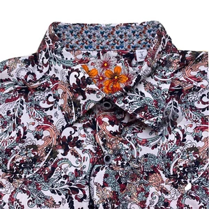 Paisley uomo Robert Graham KUNA nuovo con etichette taglia S prezzo al dettaglio consigliato: $ 198 vestibilità classica - Foto 1 di 10