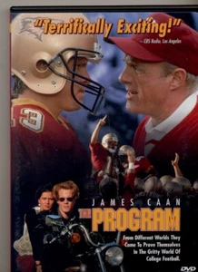 THE PROGRAM DVD, EXCITING FOOTBALL MOVIE, JAMES CAAN & HALLE BERRY, LIKE NEW - Picture 1 of 2
