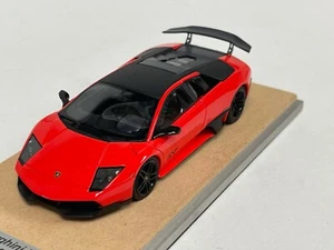 1/43 Looksmart Lamborghini Murciélago LP-670-4 SV rojo fluorescente pequeño negro SV - Imagen 1 de 11