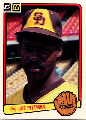 1983 Donruss Joe Pittman #247 San Diego Padres - Image 1 of 2