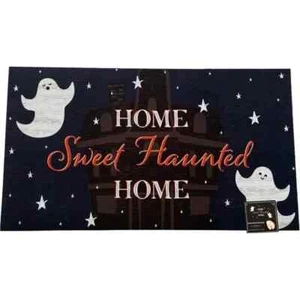 Halloween Door Mat Ghost Home Sweet Haunted Home Indoor Outdoor 16 X 28 new - Picture 1 of 2