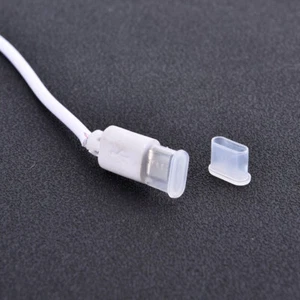 10X Type-C Dust Plug USB Charging Port Protector Silicone Cover for Smart Pho JW - Afbeelding 1 van 12