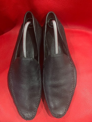 Mocassini eleganti uomo Balenciaga in pelle taglia 9 con suola in Dainite