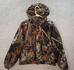 Remmington Jacket Youth Boys 20/22 Camouflage Reversible Mossy Oak Camo Hunting - Picture 1 of 14