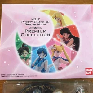 HGIF Sailor Moon Premium Collection Figure set Mercury Mars Jupiter Venus BANDAI - Picture 1 of 10