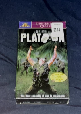 PLATOON VHS Tape factory sealed - Image 1 of 4