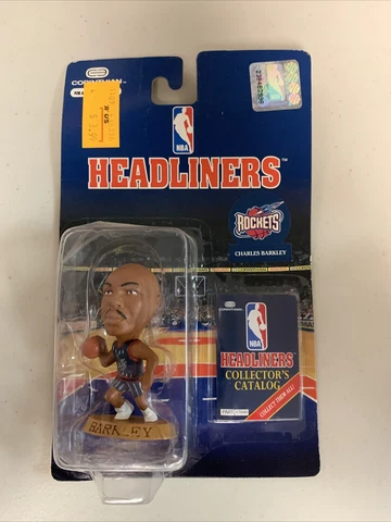 Headliners 1996 Charles Barkley Corinthian Figure Houston Rockets Vintage Box 33 Cover
