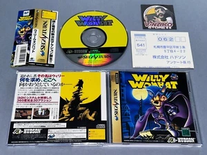 WILLY WOMBAT SEGA SATURN NTSC-J BUEN ESTADO SPINECARD REG. CARD. - Imagen 1 de 4