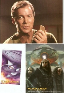 Star Trek Communicator Official Fan Club kit (1998) sticker, membership card - Picture 1 of 2