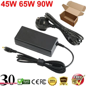 19V AC Adapter Charger For Toshiba Satellite Laptop Power Supply 5.5*2.5mm - Picture 1 of 18