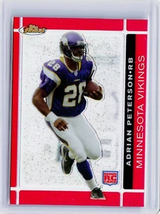 2007 FINEST REFRACTOR #112 - ADRIAN PETERSON RC - Picture 1 of 2