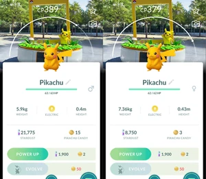 Shiny Pikachu Blue Shirt Jeju Island Korea Stamp Rally Background - Trade 20k - Picture 1 of 1