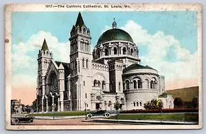St. Louis Missouri Die katholische Kathedrale Kirche Postkarte - Bild 1 von 2