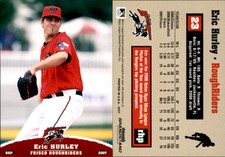 Eric Hurley 2007 Grandstand Texas League Top Prospects #10 Card *AutographDen*