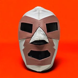 DR. WAGNER SR. - MÁSCARA 100% PROFESIONAL LUCHA LIBRE MEXICANA - Rosa Espuma y Lycra Blanco - Imagen 1 de 11