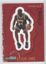 1997-98 Upper Deck Collector's Choice Stick-Ums Shaquille O'Neal #S13 HOF
