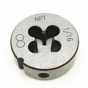 Nuevo troquel de tubo cónico 1" 1/2 - 11 NPT de 1 pieza 1/2 - 11 TPI - Imagen 1 de 12