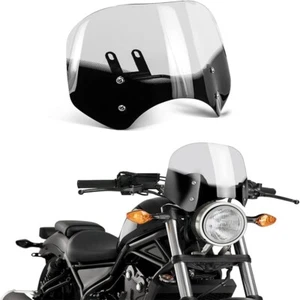 Clear Deflector Windscreen Windshield For Honda CMX300 CMX500 ABS SE 2017-2025 - Picture 1 of 11