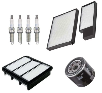 Kit de servicio para Hyundai i30 FD 1.4 1.6 FWD filtro de cabina de aceite de aire bujías NGK Foto 1 de 4
