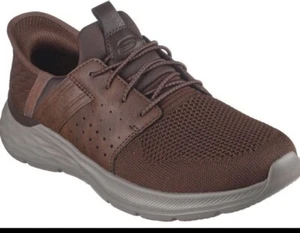 Skechers Men's Slip-Ins Relaxed Fit Garner Newick Brown Size 13 - Picture 1 of 5