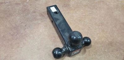 Curt Trailer Triball Montaje Hueco Acero 2.5 Tubo Receptor 1 7/8 2 y 2 5/16 Foto 1 de 2