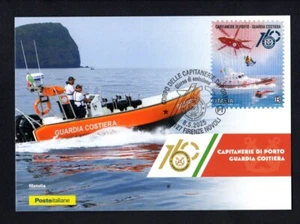 Italia 2025 : Capitanerie di Porto  Guardia Costiera - Cartolina Poste Italiane - Imagen 1 de 1
