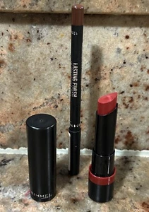 RIMMEL LASTING FINISH LIP LINER #790 BROWNIE PIE & 550 Lipstick - Picture 1 of 2