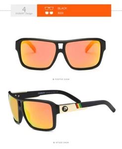DUBERY Polarized Optical Sunglasses Driving outdoors glasses Men-Women D008-4 - Picture 1 of 1
