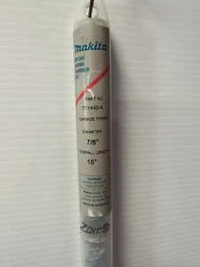 Makita 7/8"" x 16"" Spline Bit 4-Cutter Hartmetallspitze 711440-A Spline Drehbit - Bild 1 von 3