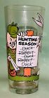 PEPSI GLASS 1976 Bugs Bunny Daffy Duck Elmer Fudd Hunting Season Interaction HTF