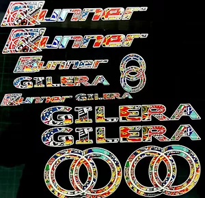 Gilera Runner Decals Stickers EXCLUSIVE StickerBomb sp vx fx vxr fxr st (White) - Picture 1 of 7