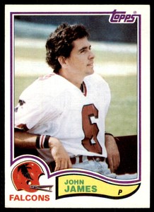1982 Topps John James Atlanta Falcons #280*