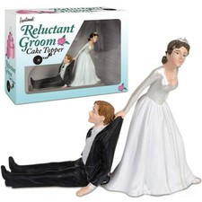 TOPPER PER TORTA NUZIALE CAKE TOPPER MATRIMONIO SPOSI SPOSO SPOSA DIVERTENTE