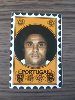 1972 VANDERHOUT VOETBALSTERREN RARE IMAGE EUSEBIO no panini PORTUGAL BENFICA - Image 1 of 4