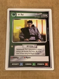  Star Trek CCG Beta WB 1995 Thei - Picture 1 of 2