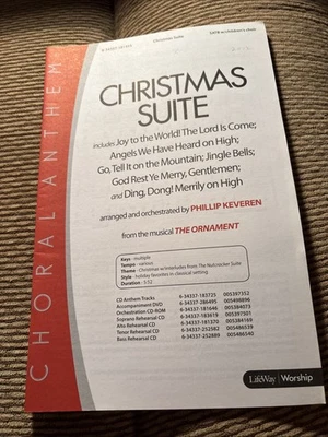 Christmas suite LifeWay Worship, New SATB 31 pages - Image 1 of 3