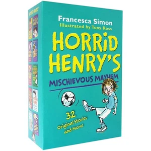 Horrid Henry Mischievous Mayhem 10 Books Collection - Ages 7+ By Francesca Simon - Picture 1 of 4