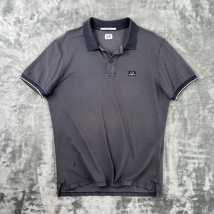 CP Company Tacting Polo Shirt Men’s Medium Grey - Picture 1 of 8