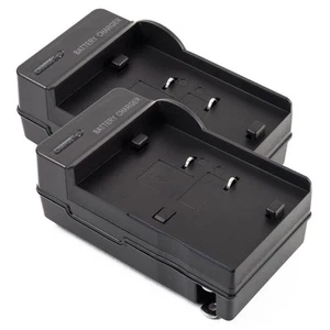 2x - Cargador de batería AC/DC para Sharp BT-H22u BTH32 VL-AH151U VL-AH50U VL-A10 2PK - Imagen 1 de 3