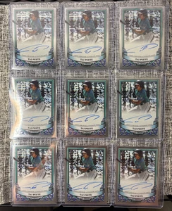 TAI PEETE 2024 Bowman Sterling AUTO LOT OF 9 Mariners - Picture 1 of 1