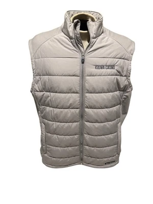 Cutter & Buck Kiowa Casino Vest XL Evoke Hybrid Puffer Gray NWT 103  - Image 1 of 4