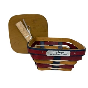 Longaberger 2017 Inaugural Americana "We The People" Korb - Bild 1 von 6