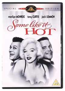 Some Like It Hot (DVD) Jack Lemmon Tony Curtis Marilyn Monroe (UK IMPORT) - Picture 1 of 2