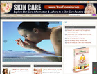 Awesome Skincare Store Site Web Installation Gratuite And Hebergement Gratuit