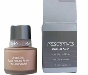 Prescriptives Virtual Skin Super Natural Finish Makeup Foundation Real Cameo 18 - Picture 1 of 2
