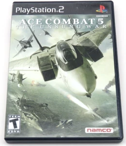 Ace Combat 5: The Unsung War (PlayStation 2, 2004) PS2 Namco (Case, CD, Manual) - Picture 1 of 12