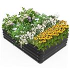 Raised Garden Bed Kit, Outdoor Planter Box For Growing 4.3 × 3.0 × 1 Ft