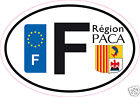 Autocollant Sticker Département 04 Région Paca