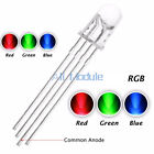 20Pcs  NEW 5mm 4pin RGB Tri-Color Common Anode LED light Red Green Blue
